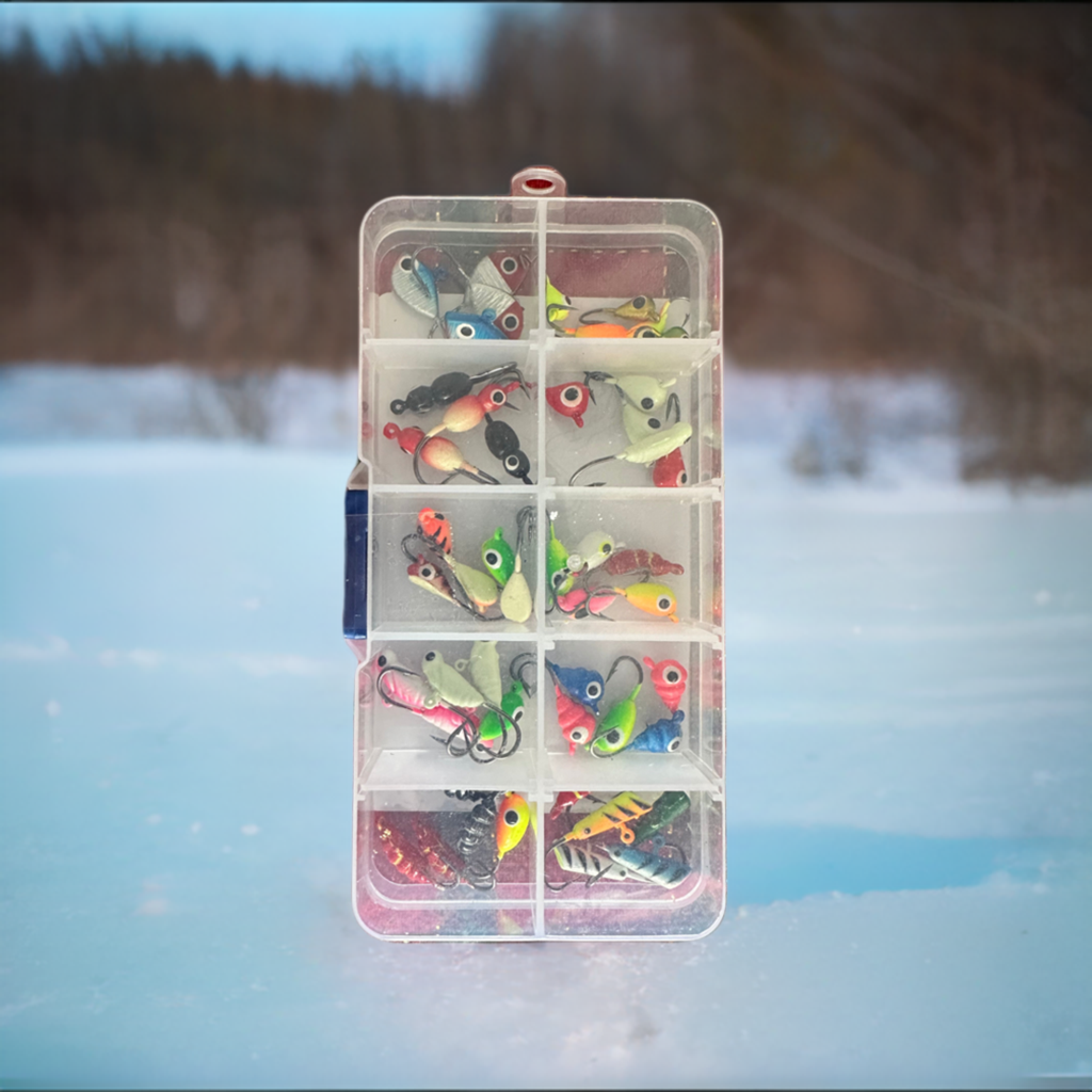 48 Count Assorted Ice Fishing Jigs
