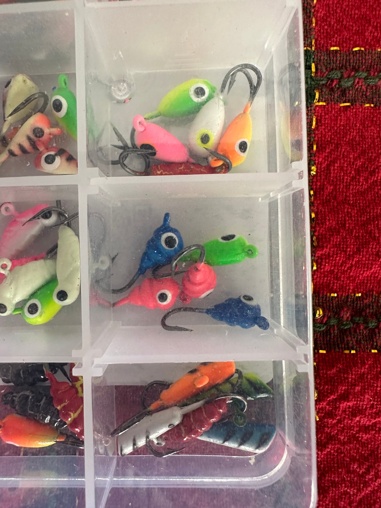 48 Count Assorted Ice Fishing Jigs