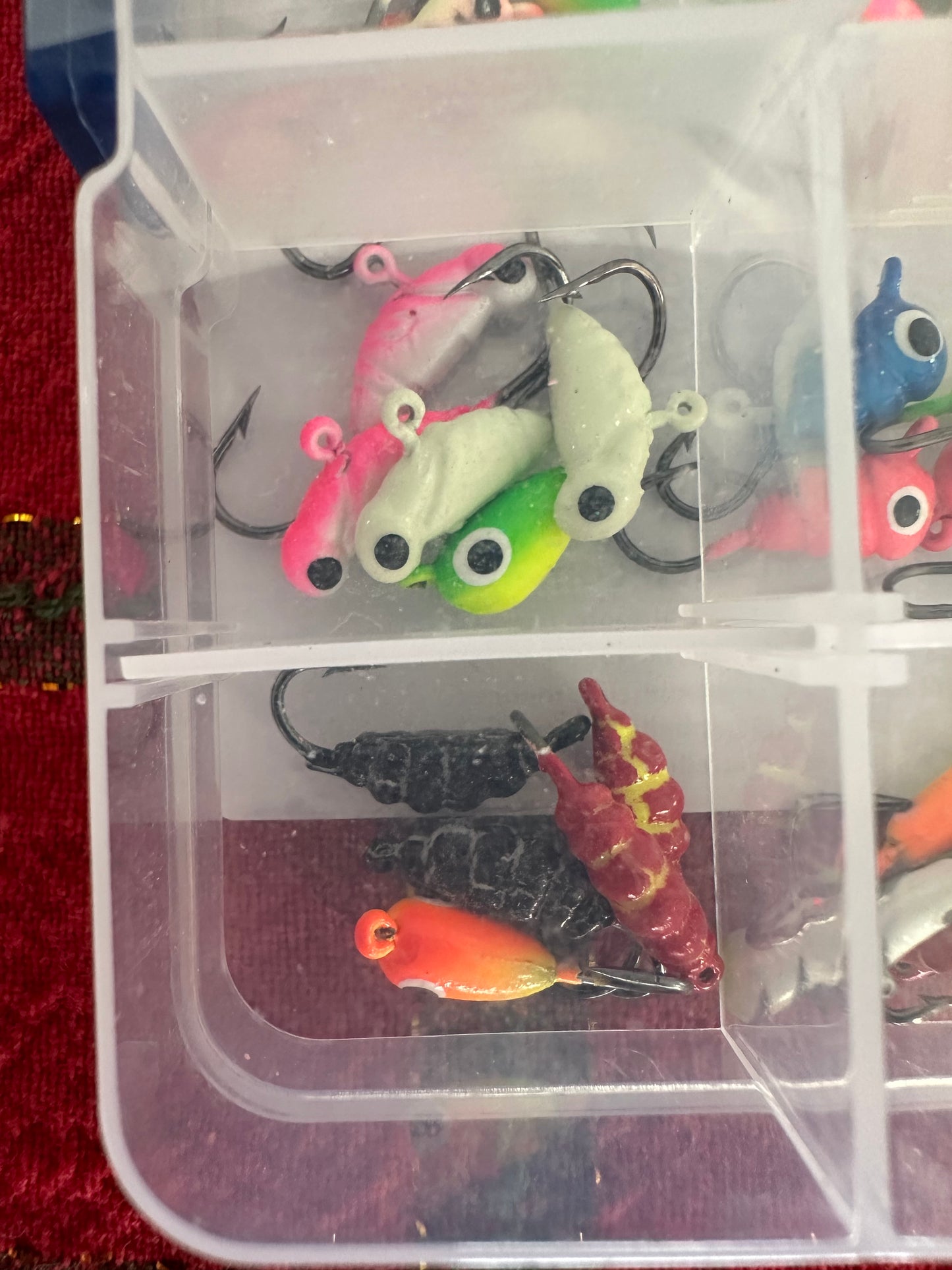 48 Count Assorted Ice Fishing Jigs